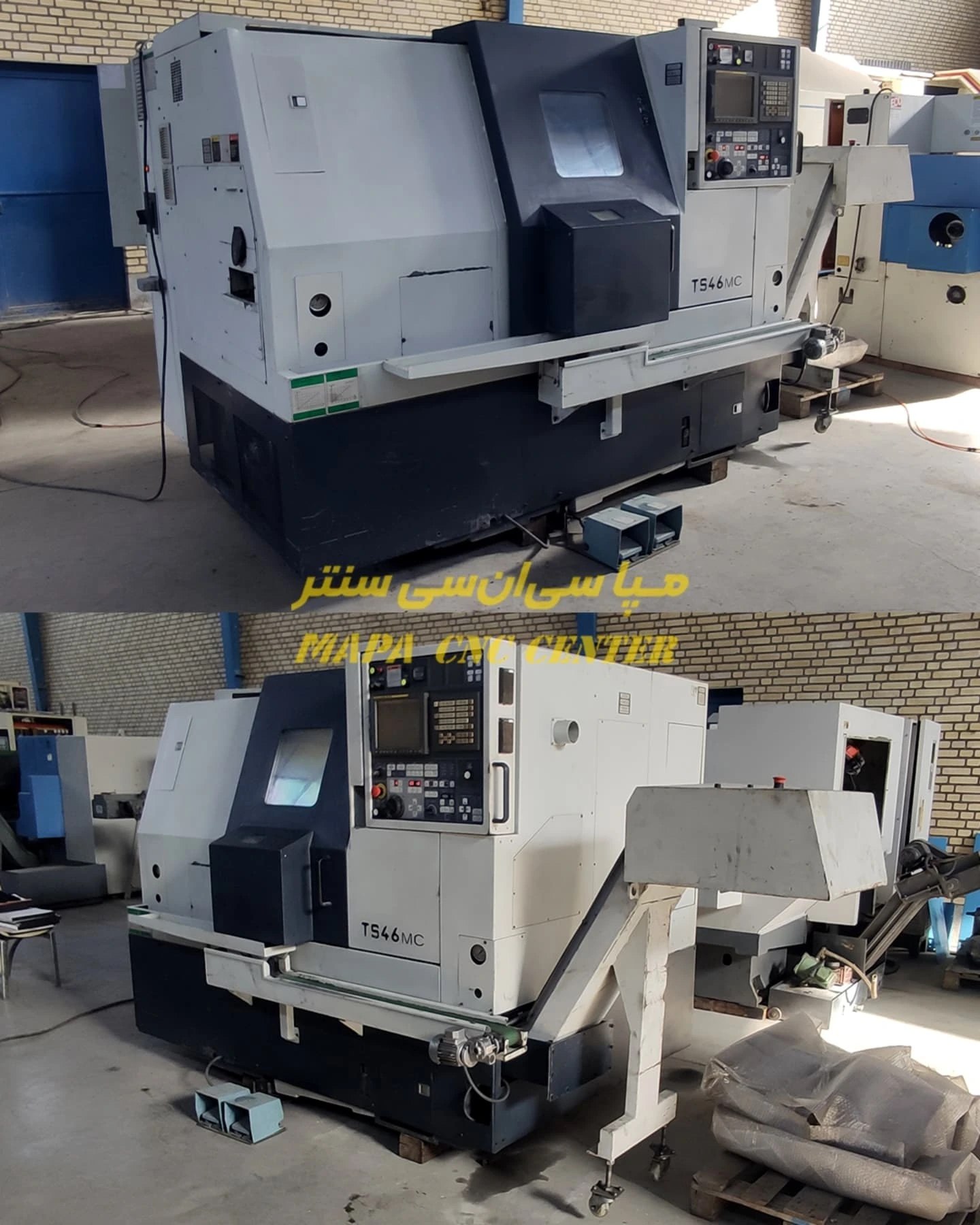 دستگاه CNC تراش Spinnerمدل TS46MC