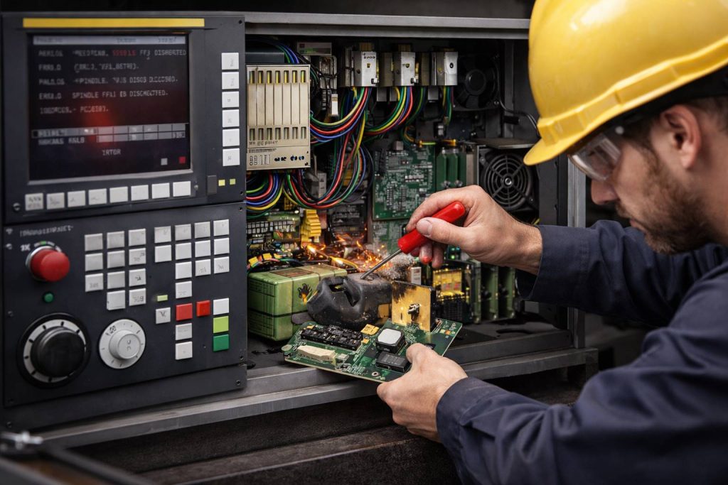 علائم رایج خرابی سخت‌افزاری کنترلر